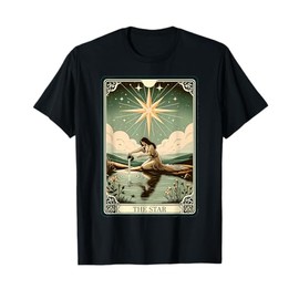 Vintage Major Arcana Tarot Deck Cards The Star T-Shirt