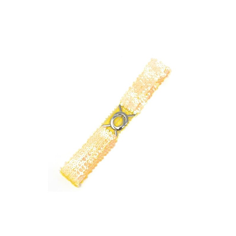 Cadoline Sequins Elastic Stretch Narrow Belt Waist Band 62 x