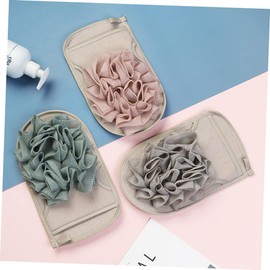 Ipetboom Sets Exfoliating Shower Gloves Reusable Bath Mitts for Body Scrubbing Bathing Glove for Men Women for Arms Legs Pcs Random