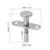 MECCANIXITY Plunger Latches 1.77 x 1.77 Spring Loaded Latch Cabinet