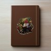 Reading Gnome in Mouse Hole Decal - Mouse Hole 3D