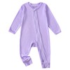Jimonda Baby Jumpsuit,Ribbed Long Sleeve Romper,Girls Boys Footless Pajamas,Gender Neutral