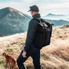 Haimont Rolltop Backpack for Men Women Water-Resistant Carry on Travel