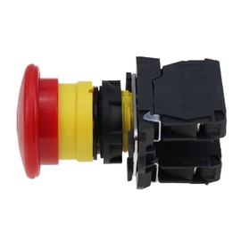 Holdia Emergency Stop Switch 122514GT, Push Button, Hinge Lever, ON-OFF, Red, Compatible with Genie S-80 S-85 V-1832 V-1854 V-2470 Z-34/22 Z-45/22