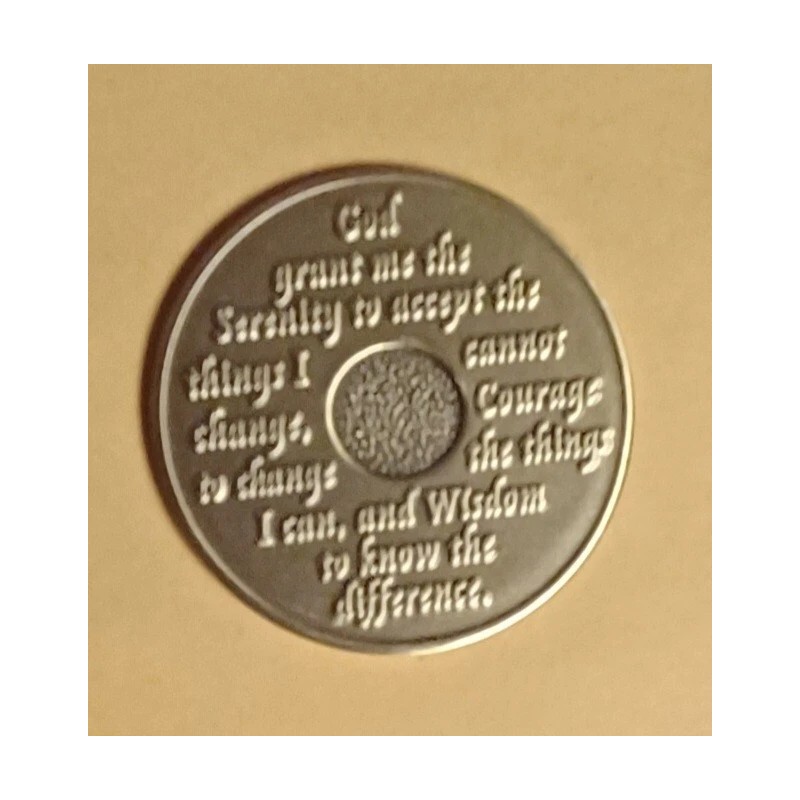 30 Year AA Bronze Medallion Sobriety Coin Recovery Alcoholics Anonymous