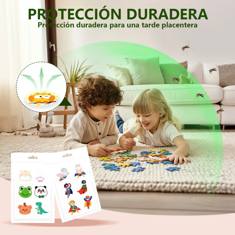 Parche Antimosquitos Para Bebés Al Aire Libre De 540 Piezas