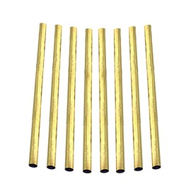 Penn State Industries PKT38-8 Replacement 3/8" Brass Pen Tubes, 10" Long, Pack of 8