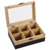 Kesper® Tea Box, Material: FSC® Certified Bamboo, 6 Compartments, with