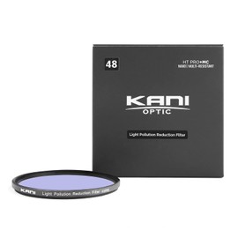 KANI 808783 1.9 inch (48 mm) Light Pollution Reduction Filter, LPRF for Starry and Night Scene Shooting, Telescope Filter, Color Block Reduction, Sodium Light Protection, Mercury Light Protection, Low Reflection, Water Repellent, Oil Repellent, Stain Resistant, Nano Coating