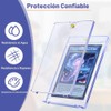 Portatarjetas magnéticas de 50 unidades para tarjetas comerciales, protectores de