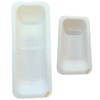AHASON'S 2 Pack Over The Sink Colander Extendable Baske &