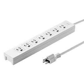 サンワサプライ 電源タップ スタンダードタイプ 3P・7個口 5m TAP-F37-5