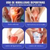 4pc Rodillera Elstica Compresin Para Gym Deportes Correr Negroazul Xl