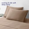 YnM Cooling Bed Sheet Set with 100 Percent Rayon, 400TC