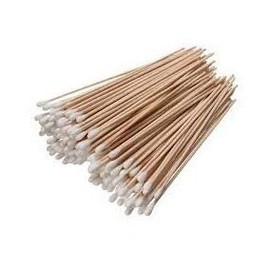 Aplicador Madera Largo Con Algodón C/1000 Piezas Ambiderm