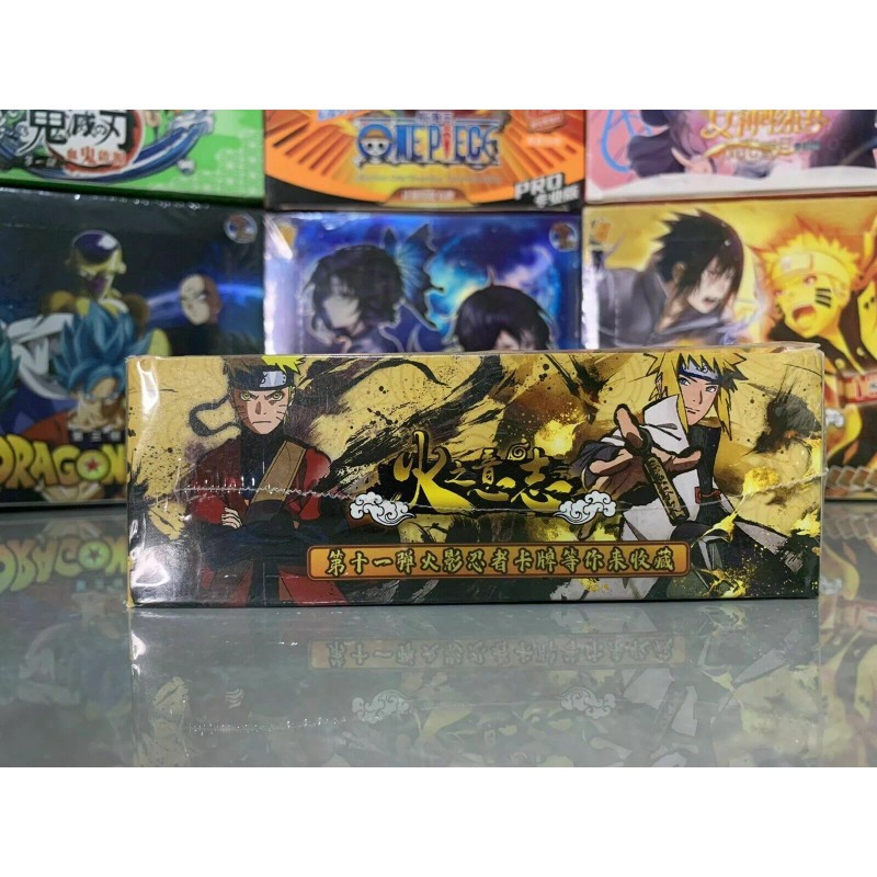 SEALED Naruto Trading Card Booster Box Orange CCG TCG Sakura