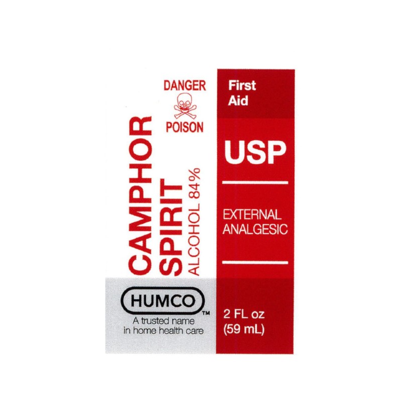 Humco Camphor Spirits 2 Ounce - Pack of 3