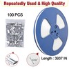 MYFAMIREA Heavy Duty Banding Strapping Kit with Tensioner Tool, 0.55''