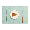 Marstree Washable Placemats for Woven Vinyl Kitchen Table Mats Heat-Resistant