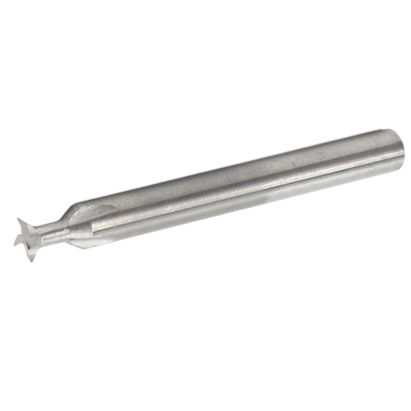 Dovetail End Mill Cutter High Hardness Alloy 5mm 4 Flutes