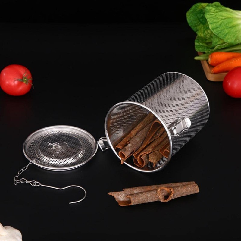 Tea Ball Infuser, Stainless Steel Fine Mesh Seasoning Strainer with