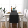 LivinEase Table Runner 42 x 240 cm - Black Cotton