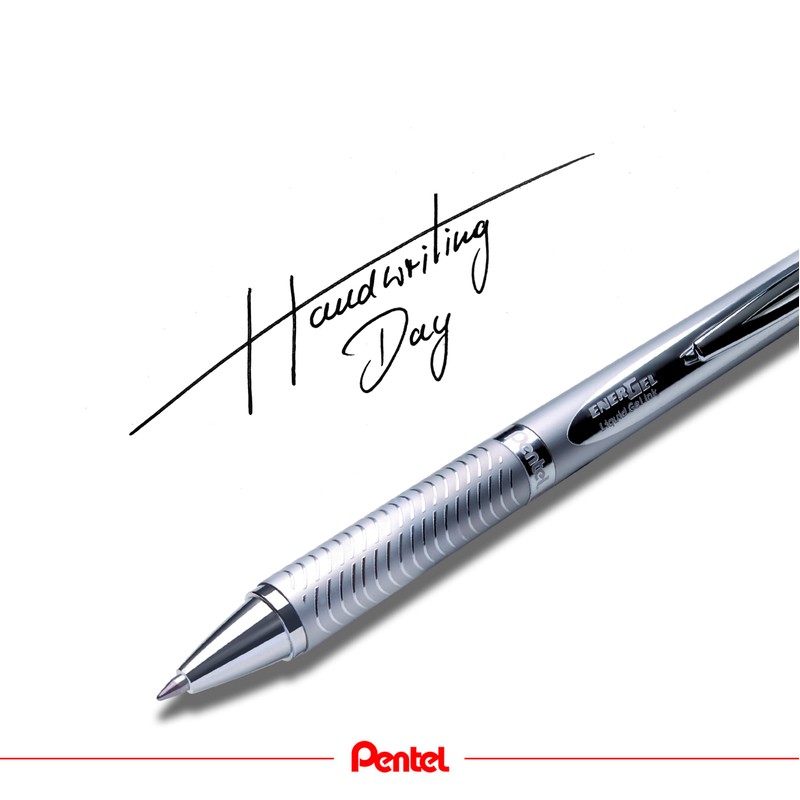 Pentel Silver EnerGel Sterling with Gift Box