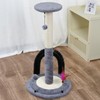 ROYPET Sisal Scratching Post Sisal Round Shape Scratching Pad with