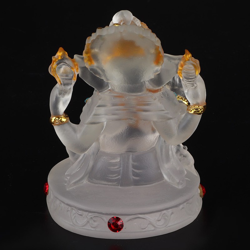 Southeast Asia Transparent Elephant God Ornaments Handicraft Decoration Daily Ornament