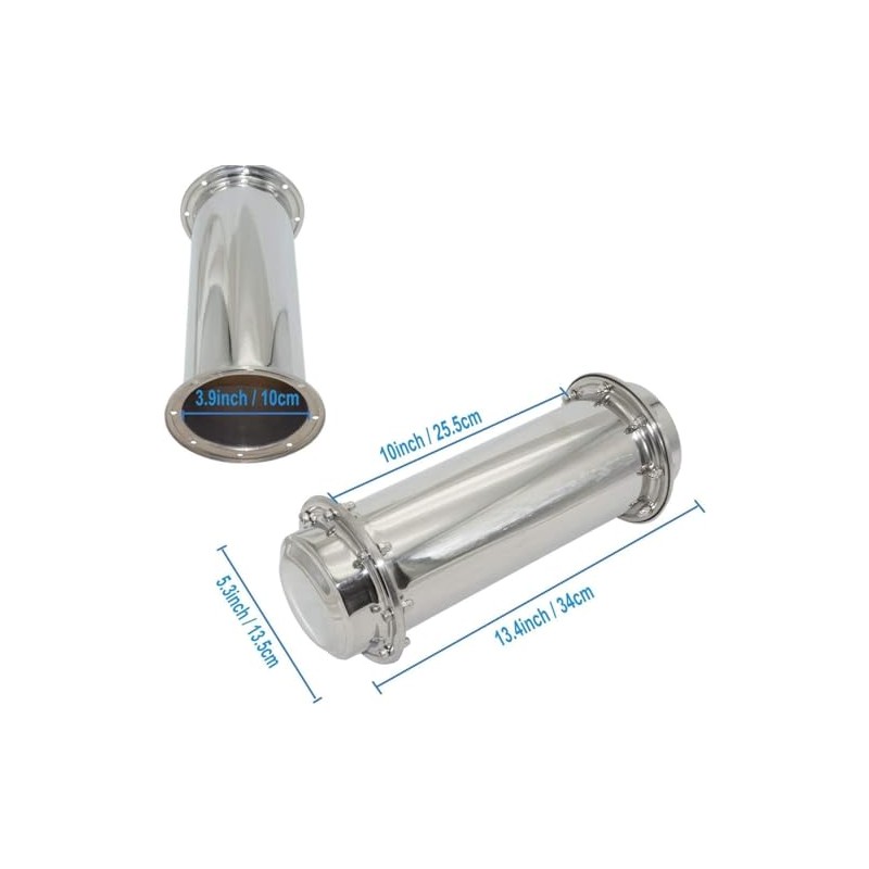 pobowlgarls Time Capsule Stainless Steel Waterproof Container (13.4 Inch)