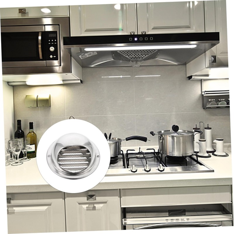 Mikinona Vent Cap Stainless Steel Air Vent Hood Rain Cover