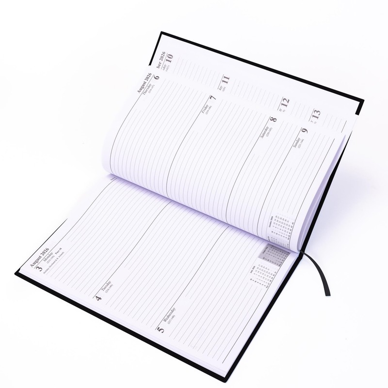evelay 2026 Diary A5 Week to View Hardback Planner Organiser