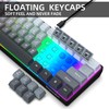Snpurdiri 60% Wired Gaming Keyboard, 61 Keys RGB Backlit Ultra-Compact