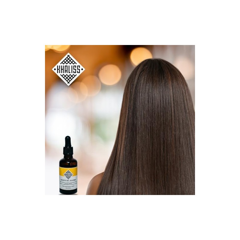 Khaliss Aceite de Jojoba: 100% natural y vegano Nutre e