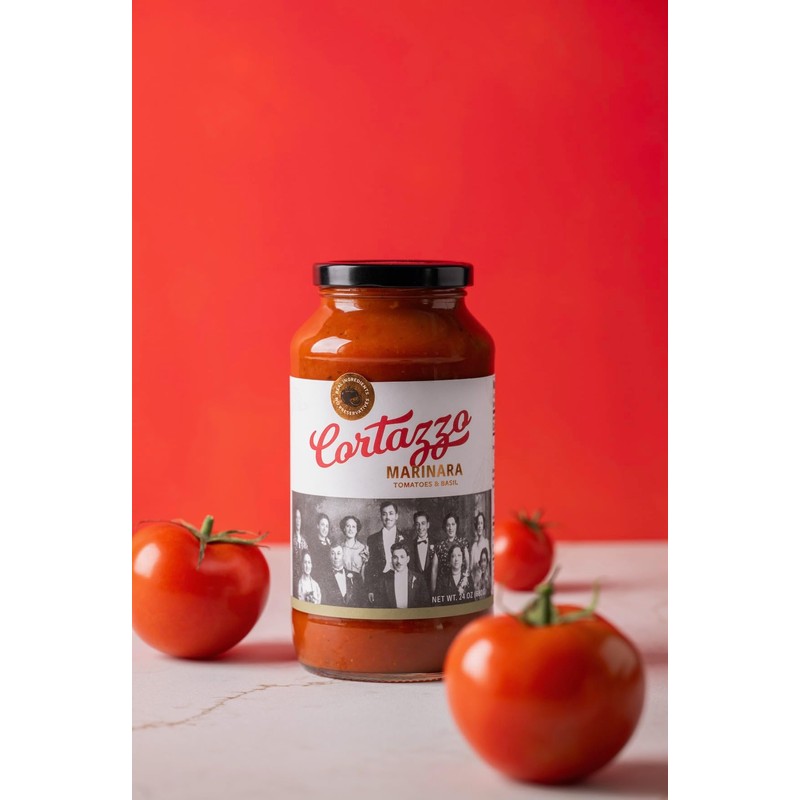 Cortazzo Marinara Sauce - Tomato & Basil Pasta Sauce |