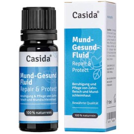 Mund-Gesund Fluid Repair & Protect - Pflanzliche Hilfe bei Zahnfleischentzündung, Mundschleimhautentzündung, Parodontose, Apthen, 10 ml