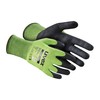 Uvex D500 Foam Cut Protection Gloves with Grip Coating Size