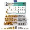 Pack of 130 Self-Tapping Thread Inserts Thread Repair Set, Insert