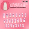 GALSPRO Medium Press on Nails - Set of 24 Fake