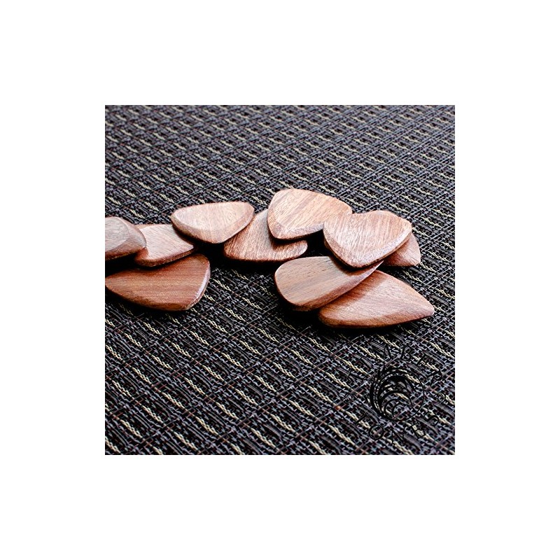 Timber Tones Guitar Plectrum - Almondwood (Single)