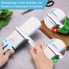 sourcing map 2pcs Hand Sharpening Stone Whetstone, 400/1000 Grits 2