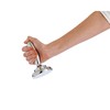HIC Kitchen Dual Sided Meat Tenderizer Marinating Prep Tool, Chrome-Plated