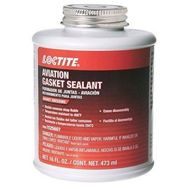 Loctite 1525607 Aviation Gasket Sealant 16oz Brush Top Can, 1 Pack