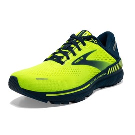Brooks Men's Adrenaline GTS 22 Supportive Running Shoe - Nightlife/Titan - 12 Medium