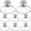 fogman Suction Cup Hooks, Strong Durable Waterproof Soft Bathroom Sink