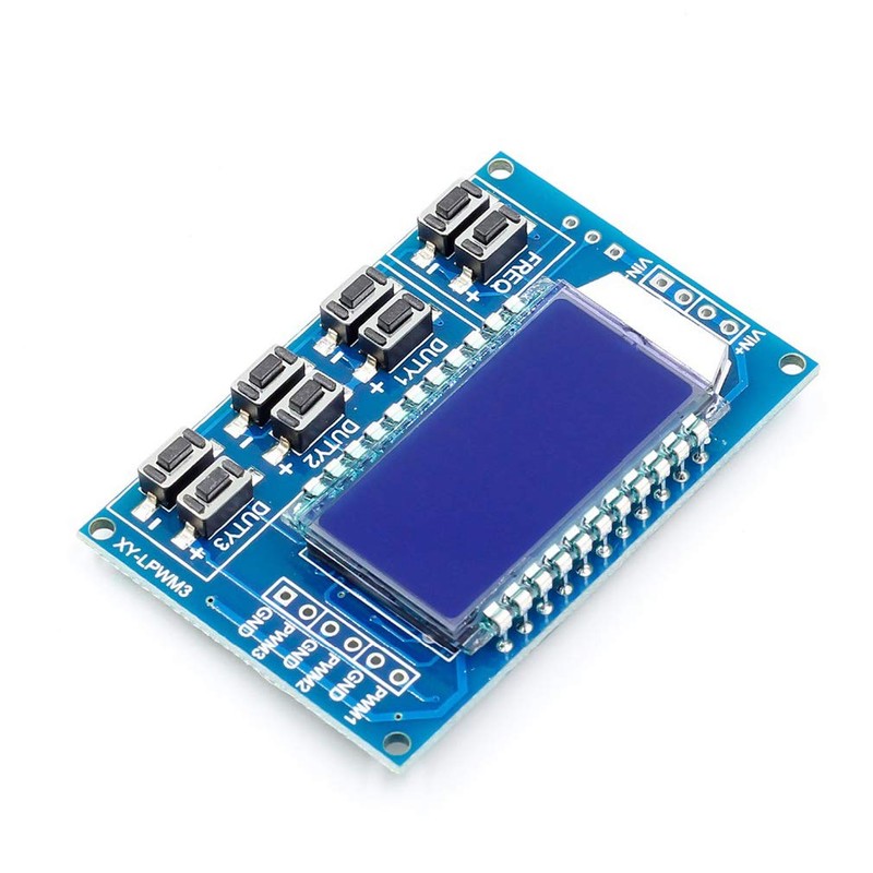 Hailege 2pcs 3 Channel PWM Pulse Generator Signal Generator Module