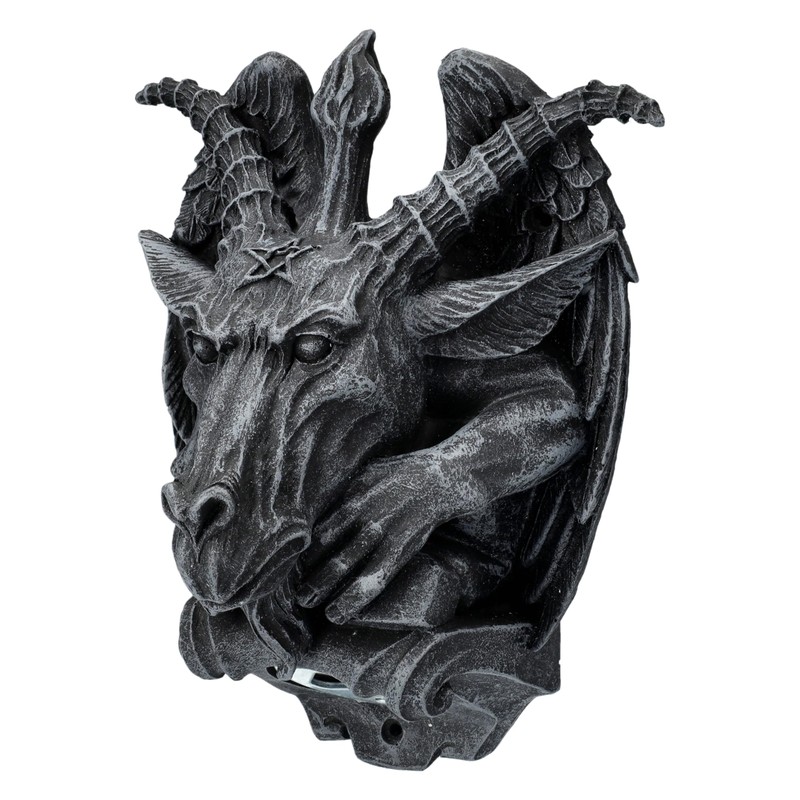 Mystical Baphomet Wall Mounted Bottle Opener 18 x 15 x