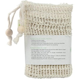 Vital Green Bolsa Jabonera de Sisal, Exfoliante, 14x9cm, 20pz