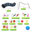 FISH-BOMB Cat Toy Set, Cat Tunnel, Ball, Mouse (A Set)