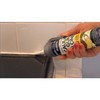 Bathworks Pro Caulk and Gun in One, Adjustable Easy-Flow Trigger,